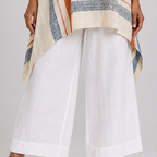 Gugu | Sophisticated Asymmetric Blouse and Wide-Leg Trousers