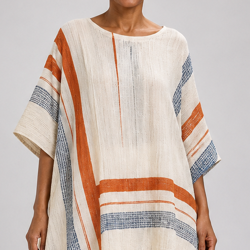 Gugu | Sophisticated Asymmetric Blouse and Wide-Leg Trousers