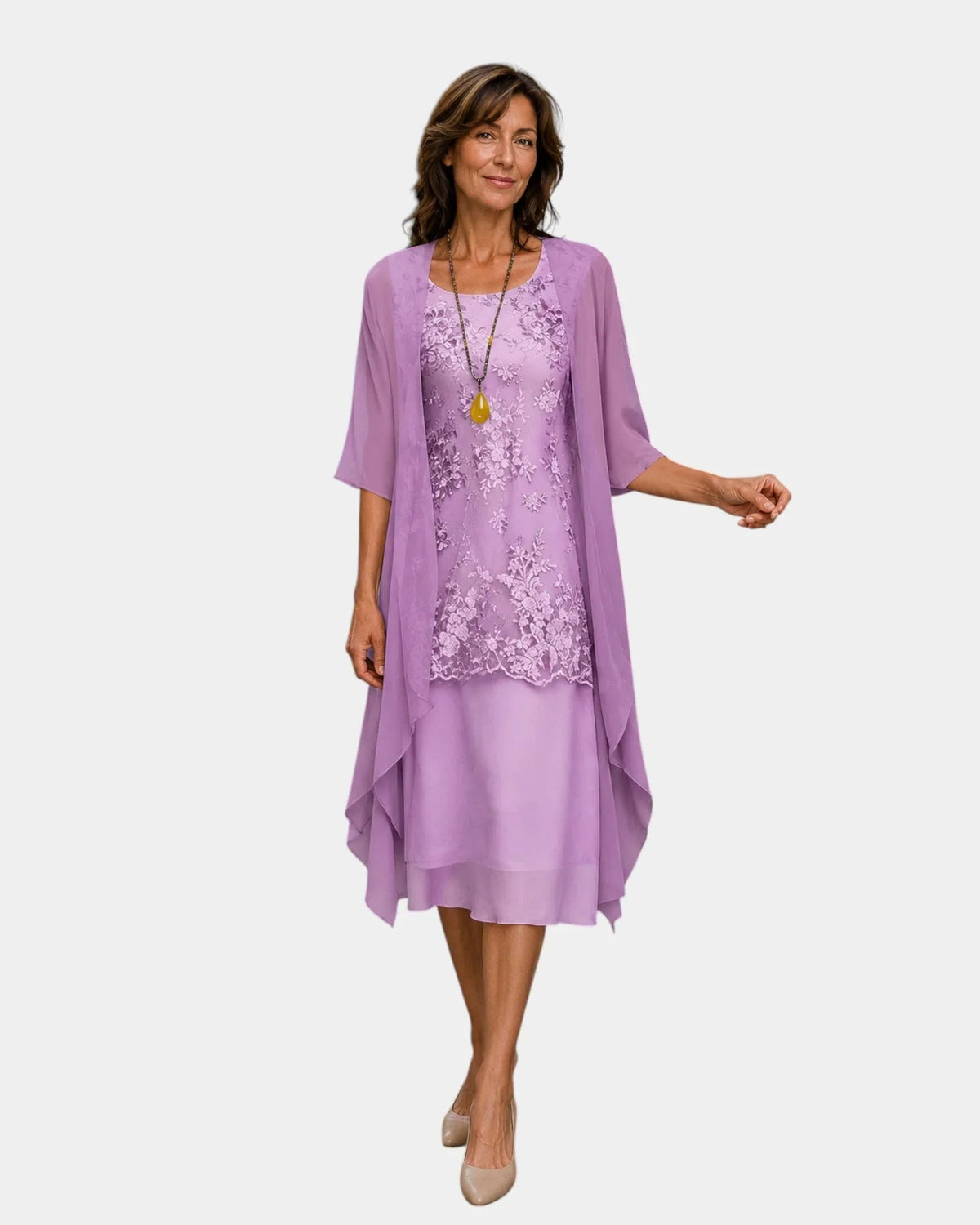 Janelle Rose | Dress Elegant Chiffon Two-Piece