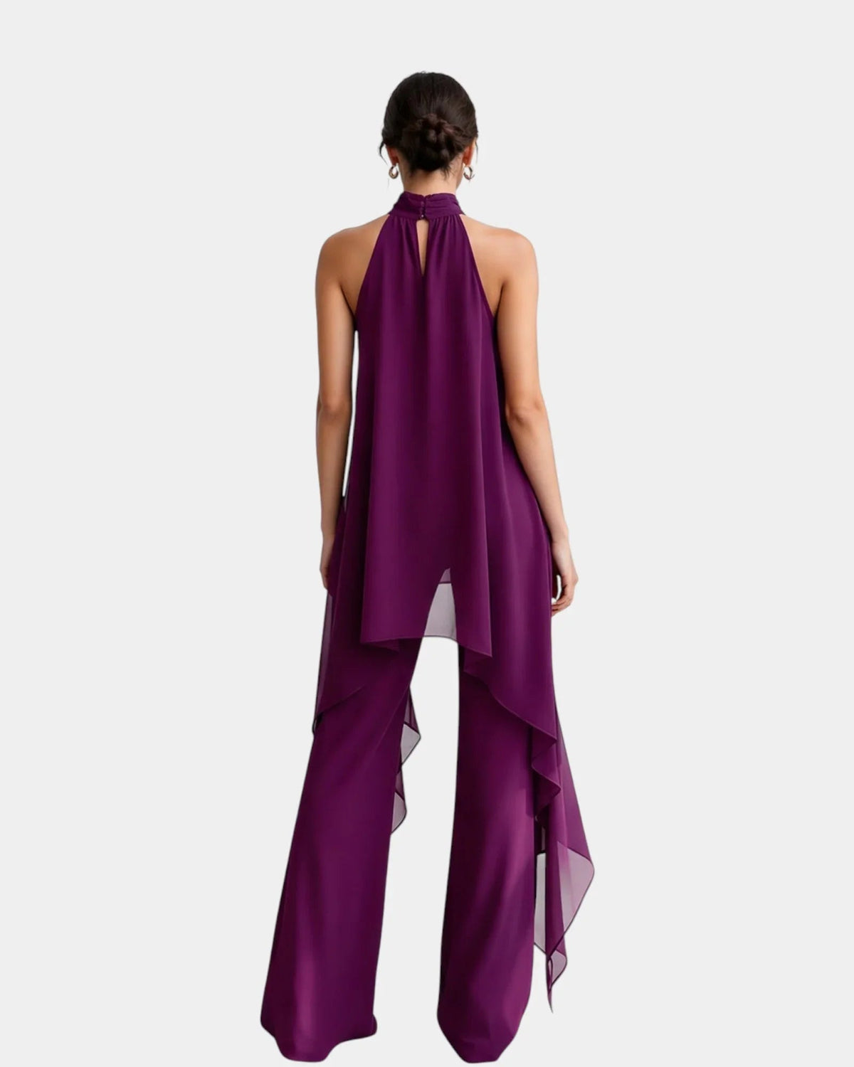 Malaika Rose | Elegant Blouse and Trousers Set