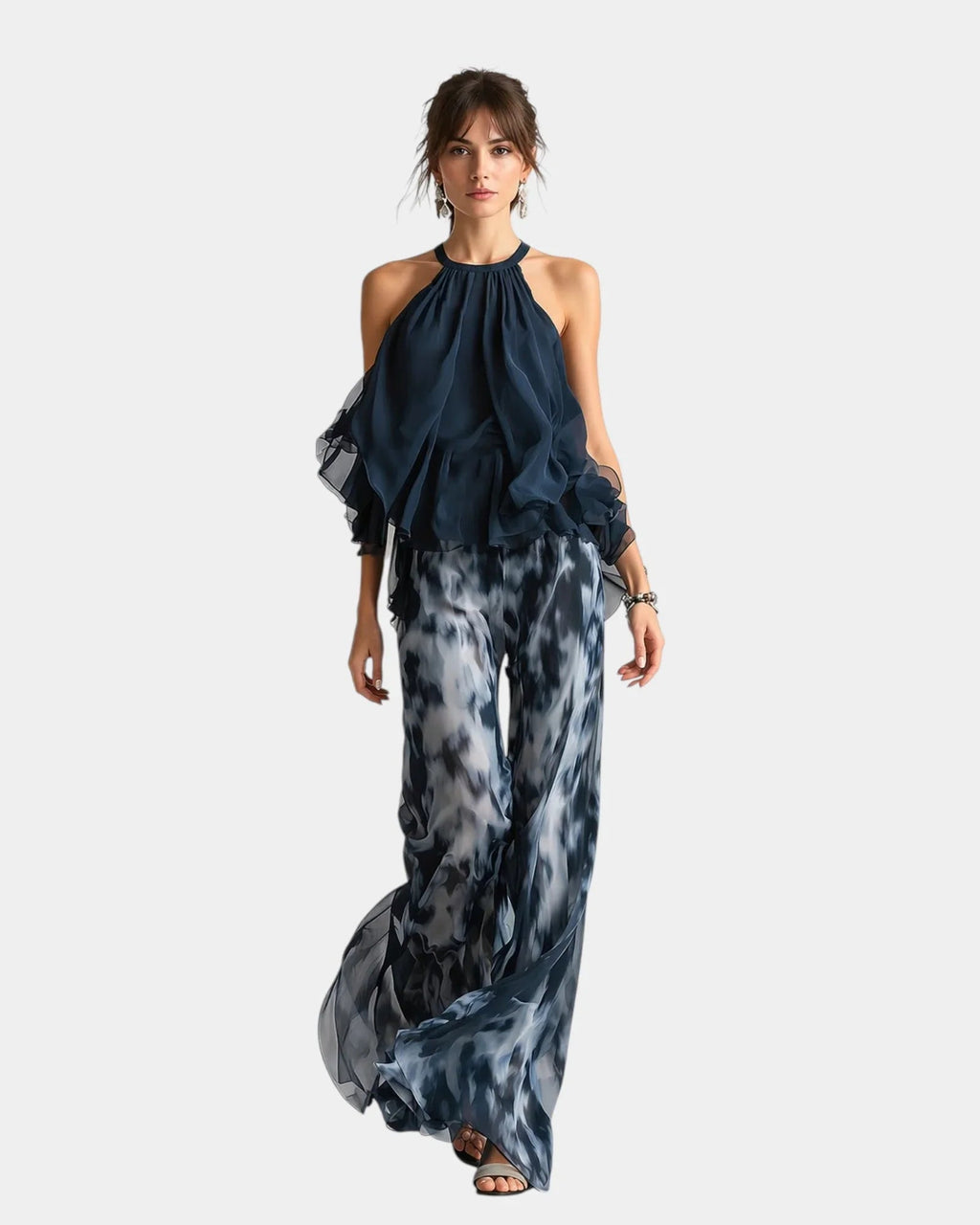 Samara Rose | Elegant Trousers and Blouse Set
