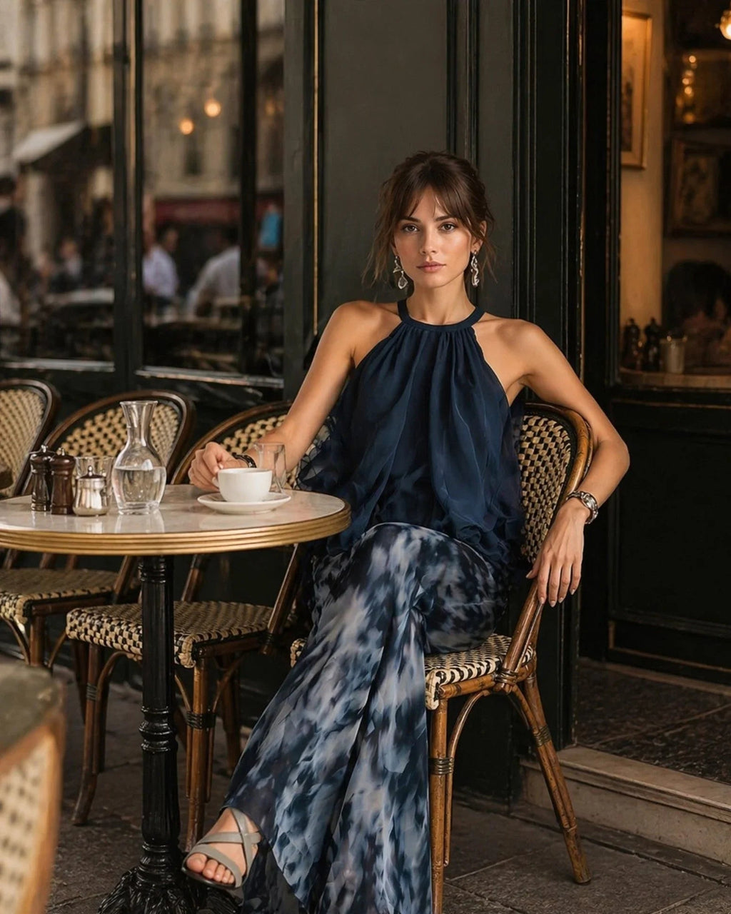 Samara Rose | Elegant Trousers and Blouse Set