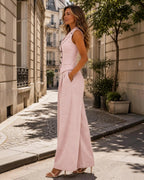 Clarine | Ensemble pantalon et gilet