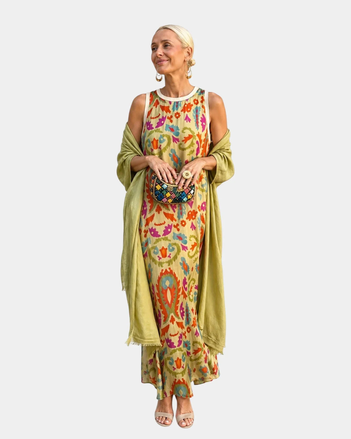 Lerato Rose | Lightweight Dress and Vest Set