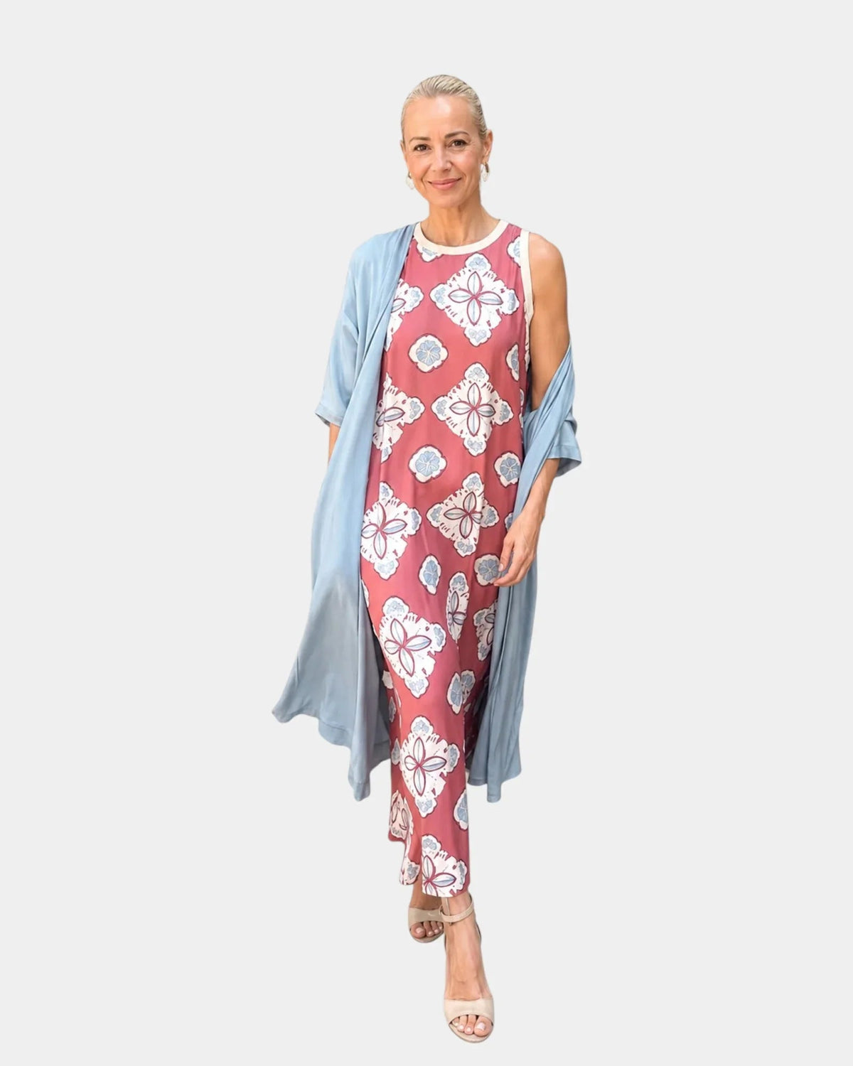 Lerato Rose | Lightweight Dress and Vest Set