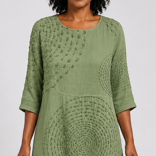 Nomsa | Casual Embroidered Dress