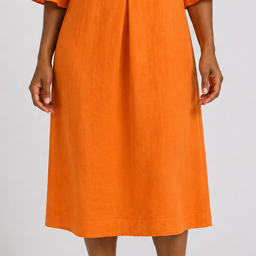 Nandi | Casual Button-Front Dress