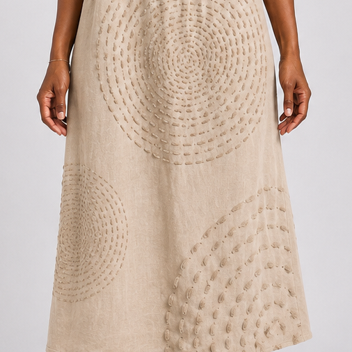 Nokuthula | Casual Embroidered Dress