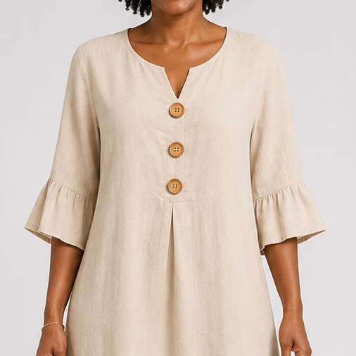 Siphokazi | Casual Button-Front Dress