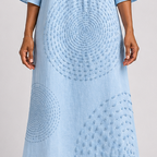 Nosipho | Casual Embroidered Dress