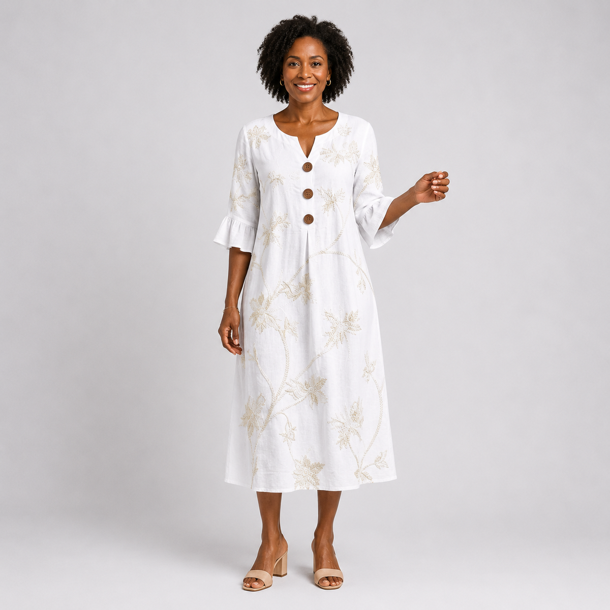 Palesa | Floral Print Dress