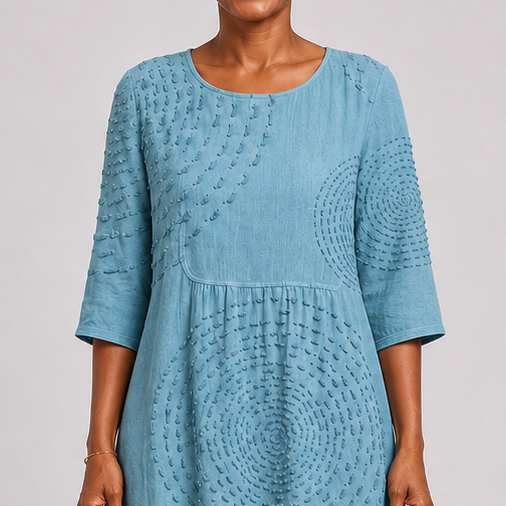 Refilwe | Casual Embroidered Dress