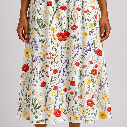 Lesedi | Floral Print Dress