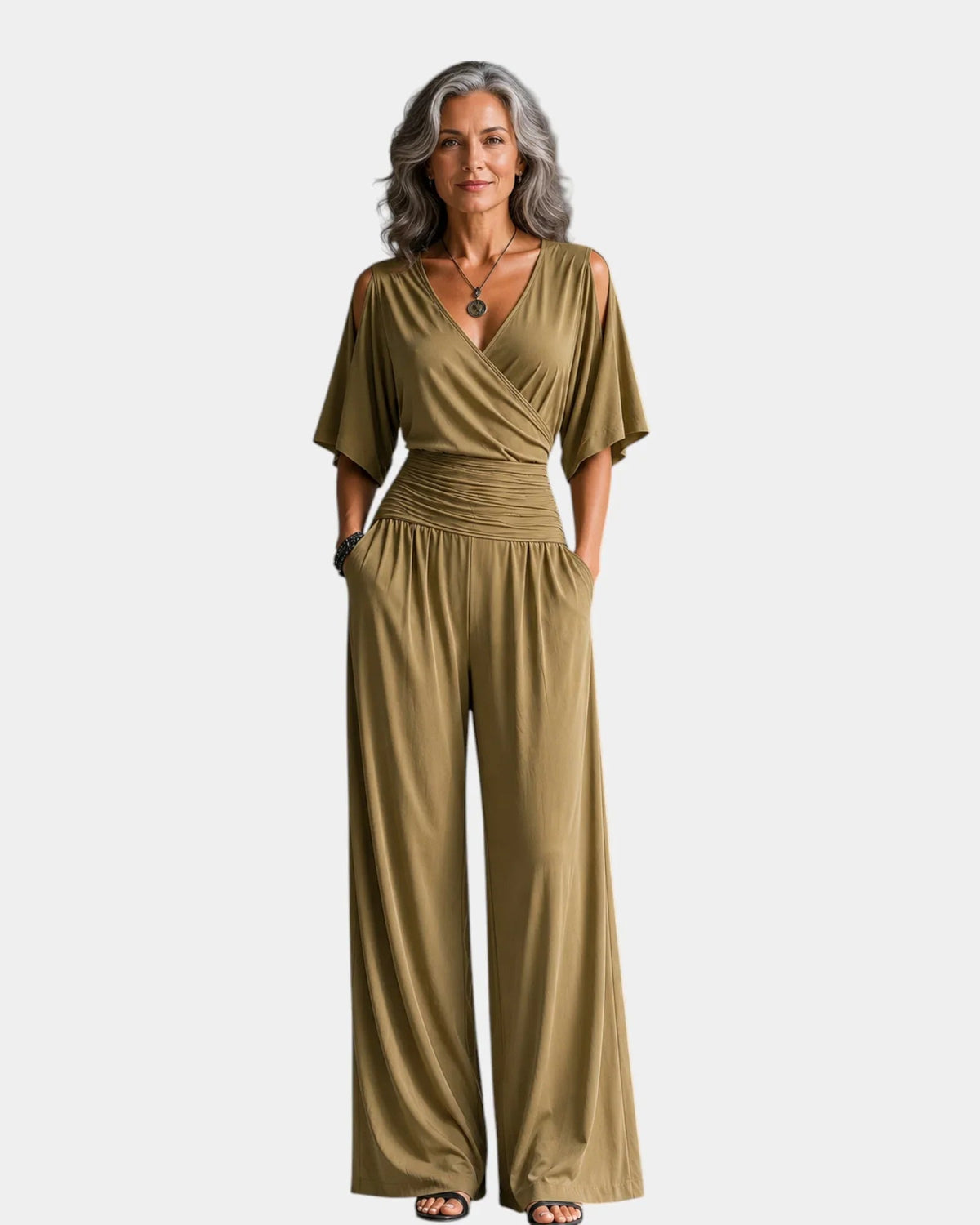 Jamila Rose | Elegant Jumpsuit Off-Shoulder