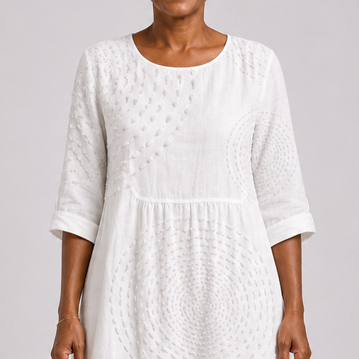 Amanda | Casual Embroidered Dress