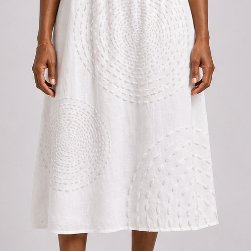 Amanda | Casual Embroidered Dress