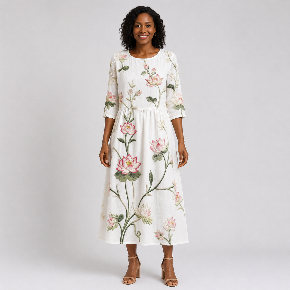 Bianca | Lightweight Comfortable Floral Dress