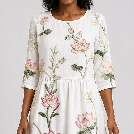 Bianca | Lightweight Comfortable Floral Dress