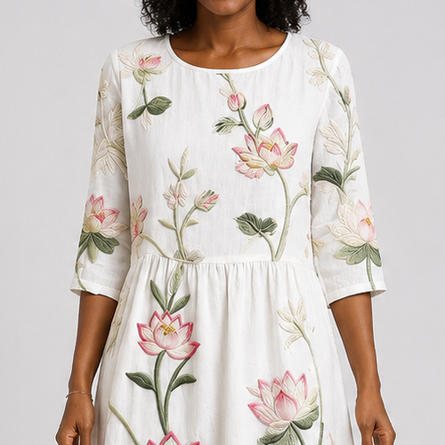 Bianca | Lightweight Comfortable Floral Dress