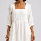 Melissa | Casual Embroidered Dress