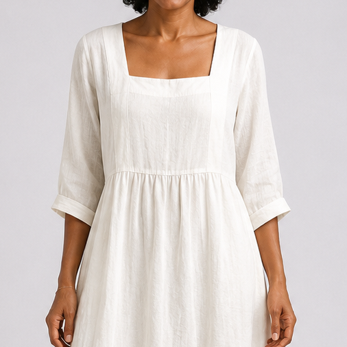Melissa | Casual Embroidered Dress