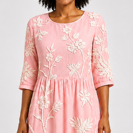 Nicole | Relaxed Floral Print Dress