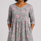 Nobuhle | Midi Roses Dress