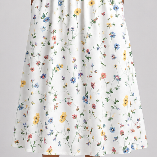 Nomvula | Floral Midi Dress