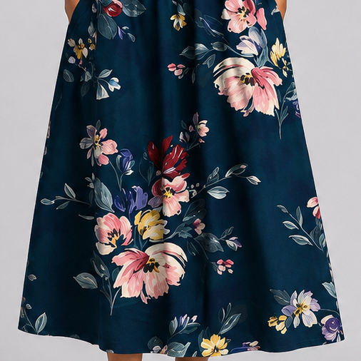 Nomvula | Floral Midi Dress