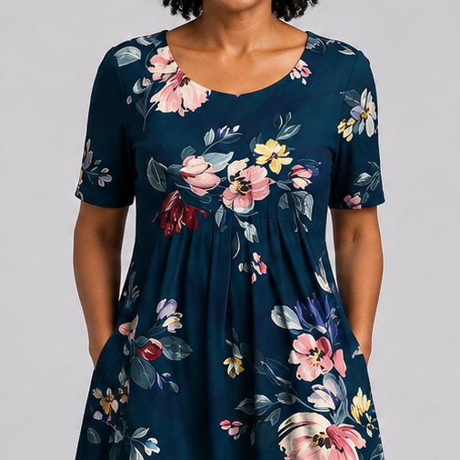 Nomvula | Floral Midi Dress