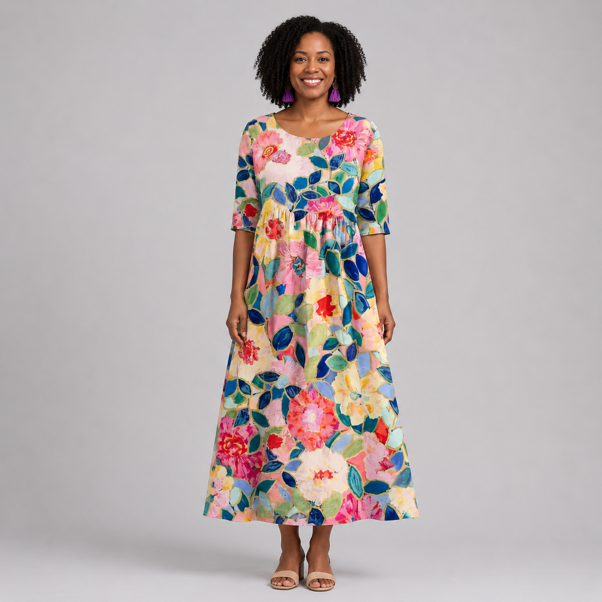 Nonhlanhla | Dress Floral with Summer Feel