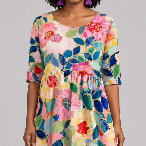 Nonhlanhla | Dress Floral with Summer Feel