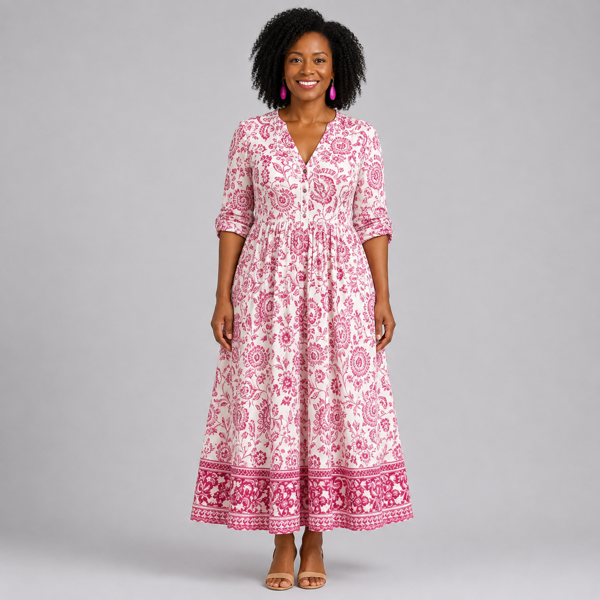 Nontle | Dress Floral Elegant with an Airy Feel
