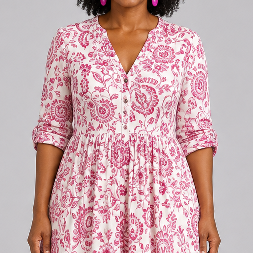 Nontle | Dress Floral Elegant with an Airy Feel