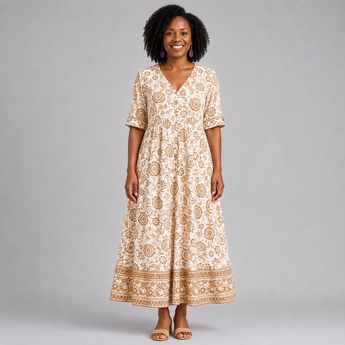 Nontle | Dress Floral Elegant with an Airy Feel