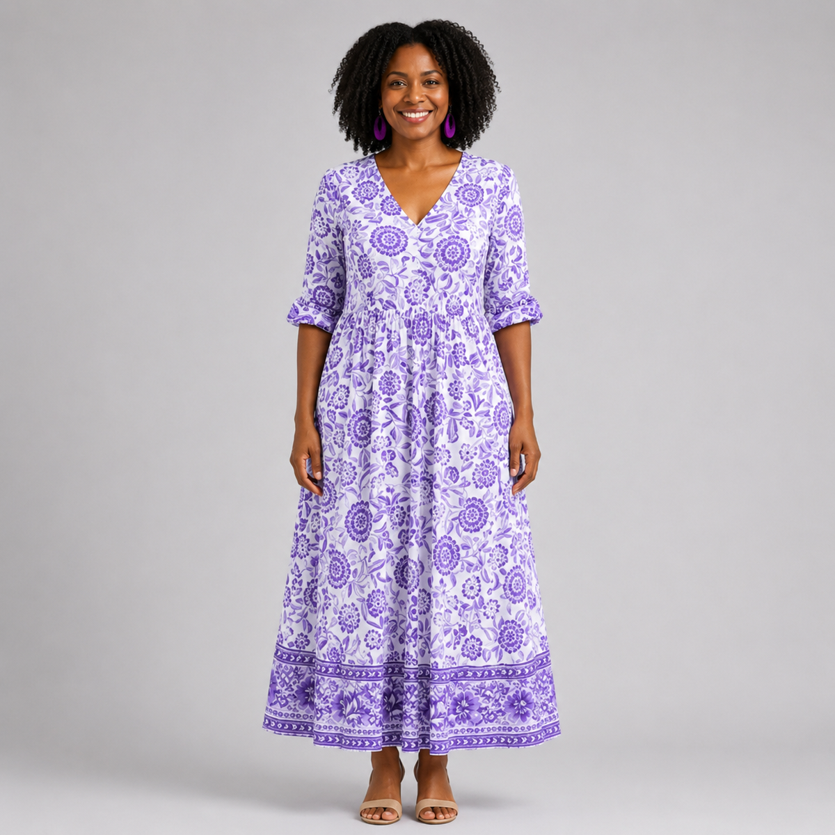 Nontle | Dress Floral Elegant with an Airy Feel