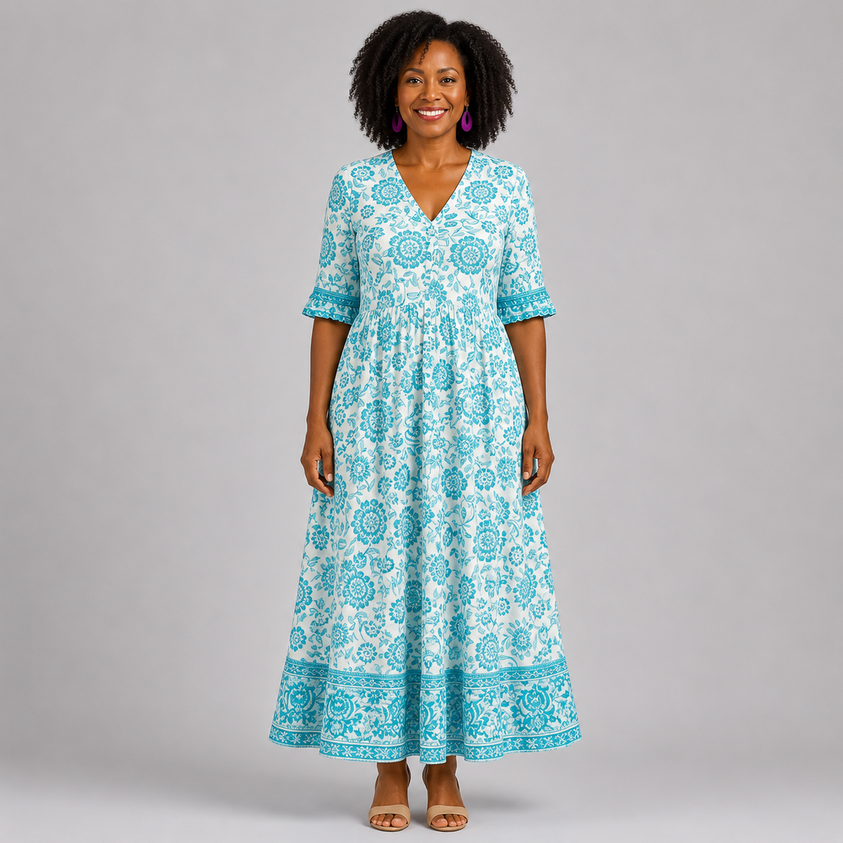 Nontle | Dress Floral Elegant with an Airy Feel