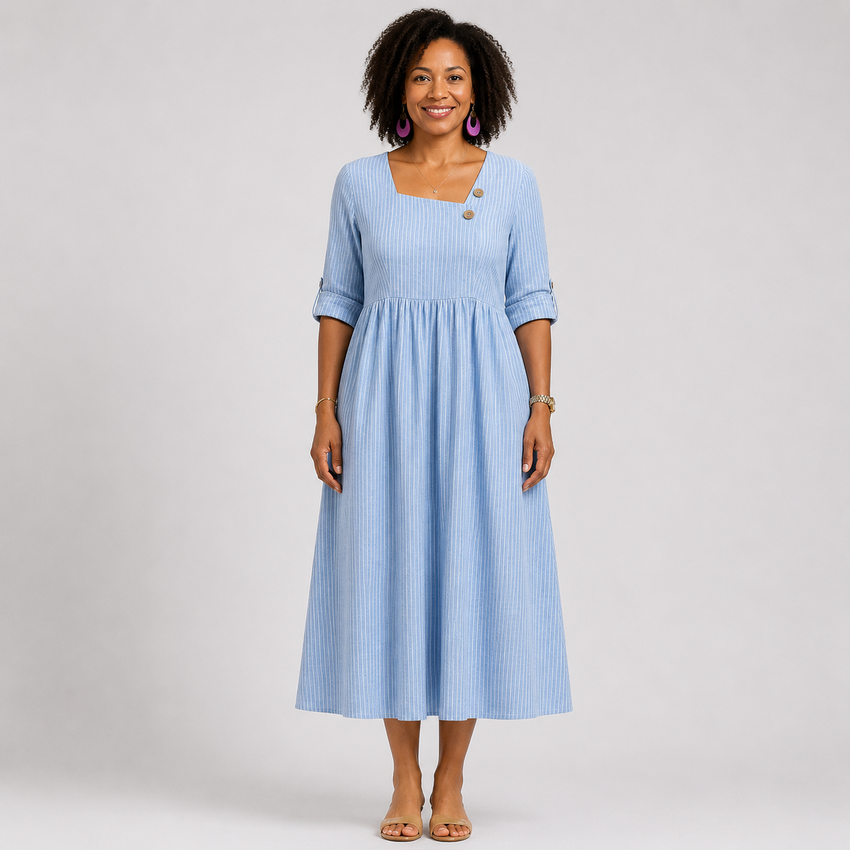 Olivia | Midi Dress Elegant