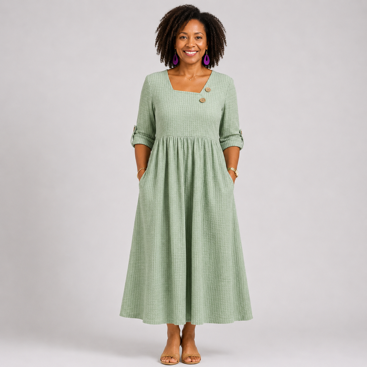 Olivia | Midi Dress Elegant