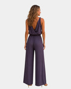 Ayanna Rose | Jumpsuit with Gold Details