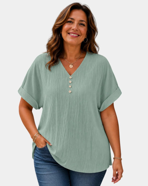 Anika Rose | V-Neck Blouse