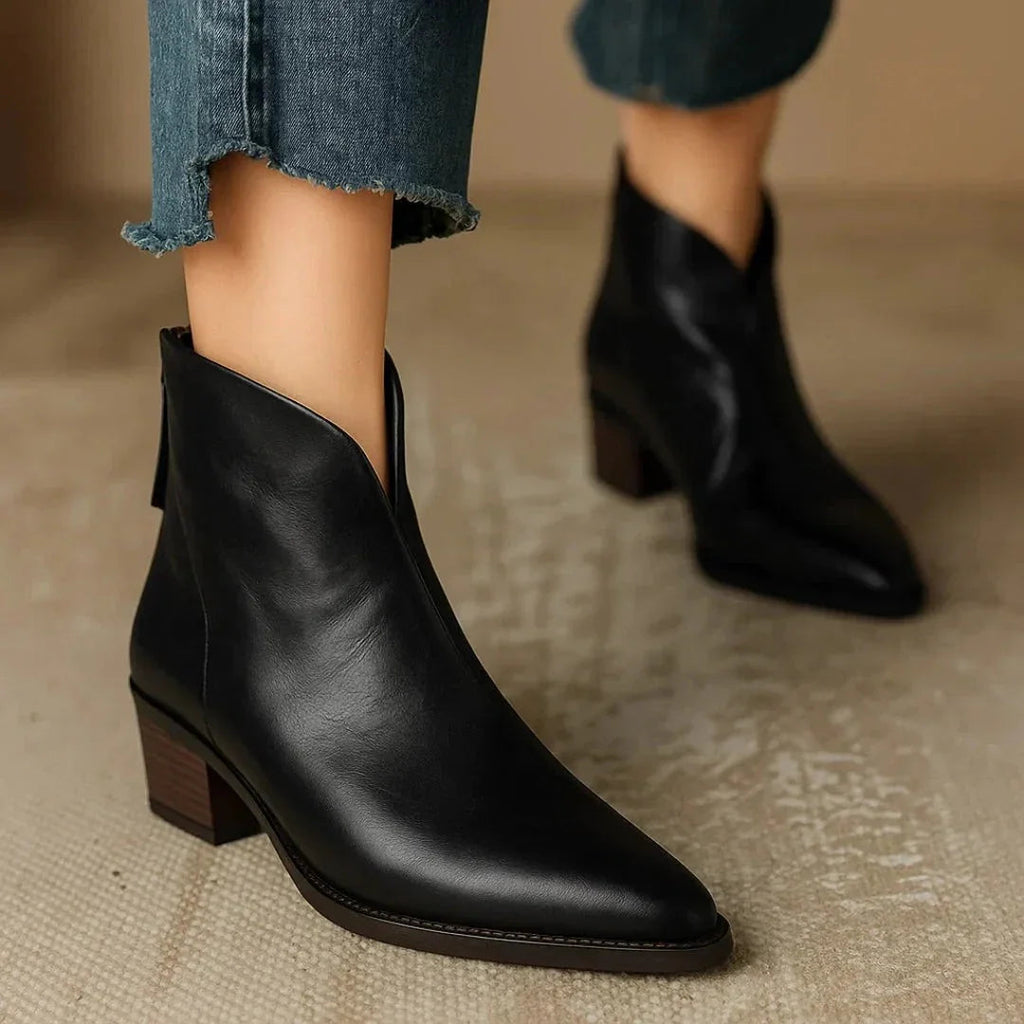 Lindiwe Grace | Ankle Boots Orthopaedic Leather ⏐ Premium Edition