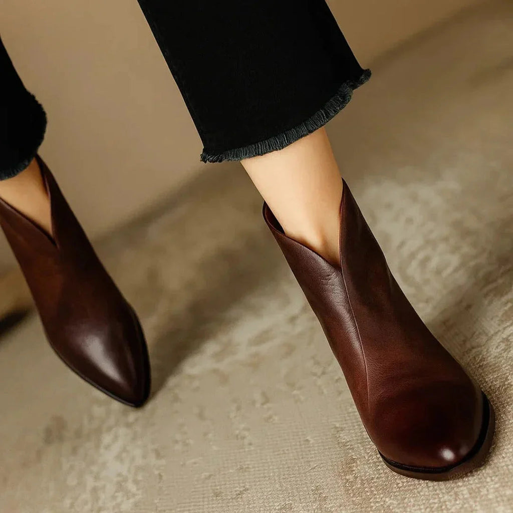 Lindiwe Grace | Ankle Boots Orthopaedic Leather ⏐ Premium Edition
