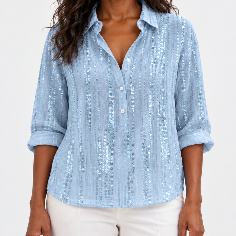 Alice™ | Textured Detail Blouse