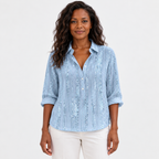 Alice™ | Textured Detail Blouse