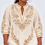 Aurelia™ | Botanical Design Blouse
