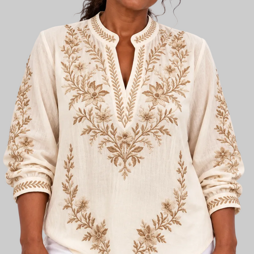 Aurelia™ | Botanical Design Blouse