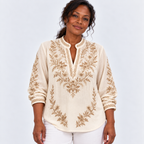 Aurelia™ | Botanical Design Blouse