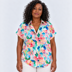 Mila™ | Colorful Floral Blouse