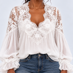 Celeste™ | Romantic Lace Blouse
